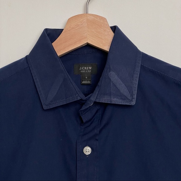 Dark Blue Shirt (120’s 2 Ply from J. Crew) - Picture 2 of 4